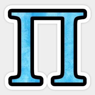 Blue Pi Sticker